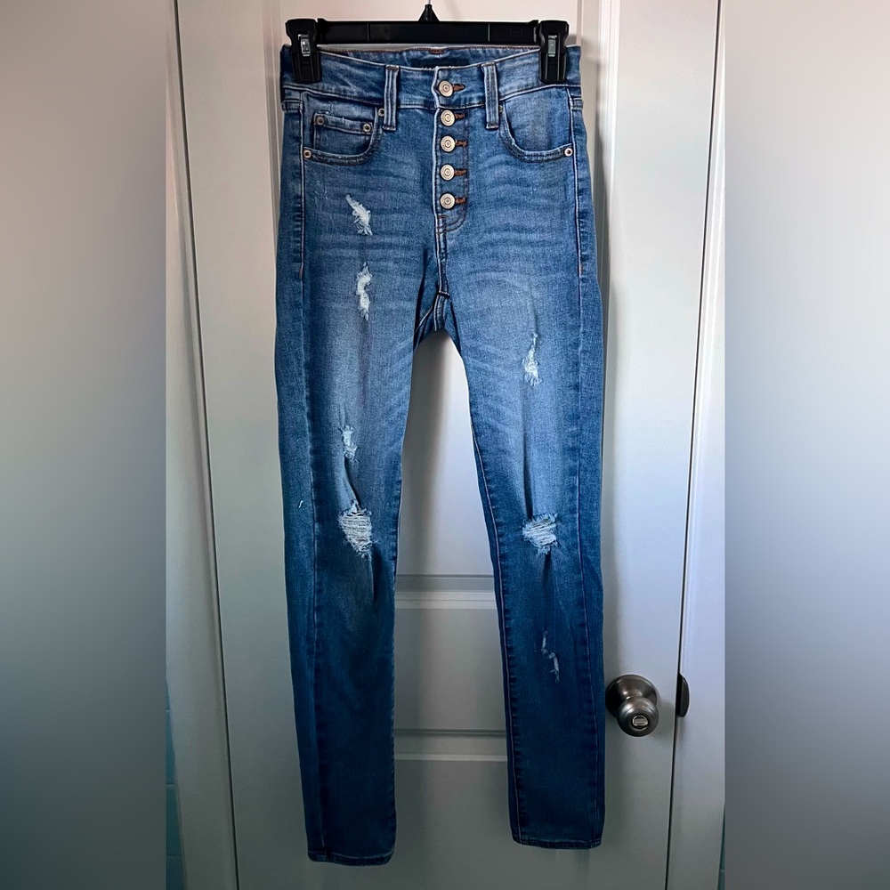 Aeropostale High Rise Jegging, Size 0 Regular